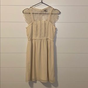 H&M Light Pink/Cream Lace Dress